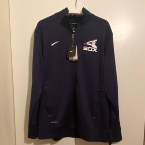 Discontinued Nike navy blue Chicago White Sox track jacket